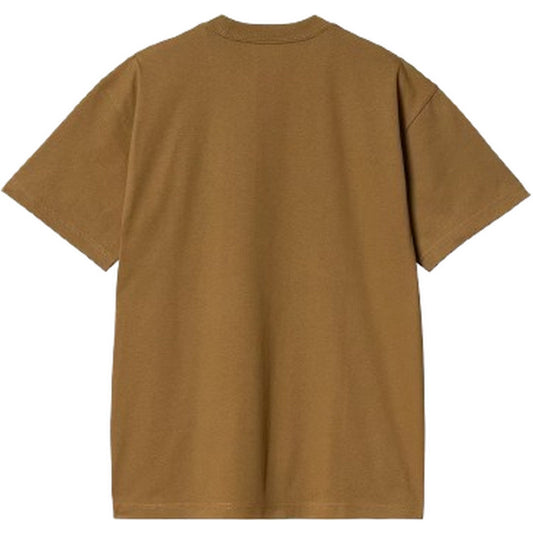 T-shirt Uomo Carhartt Wip - S/S Big Time T-Shirt - Marrone