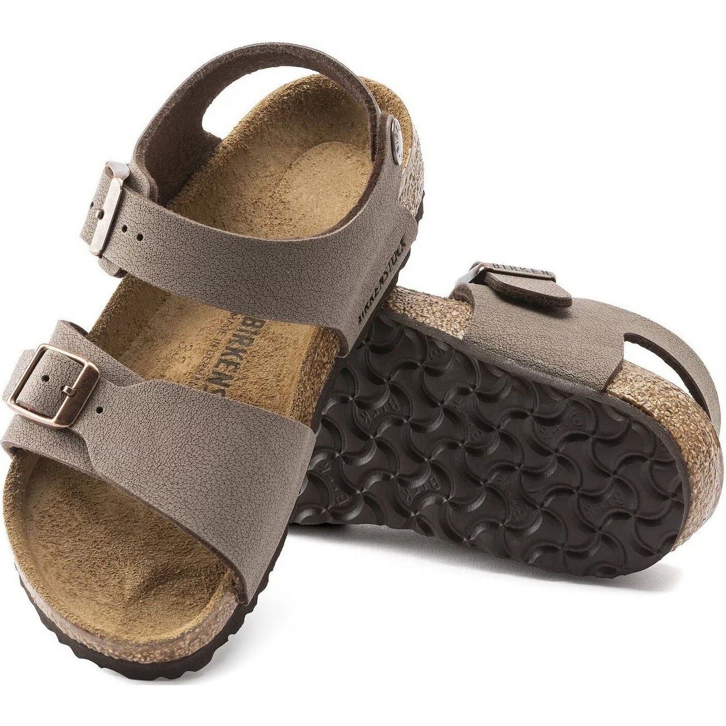 Sandali Bambini Unisex Birkenstock - New York Kids - Marrone