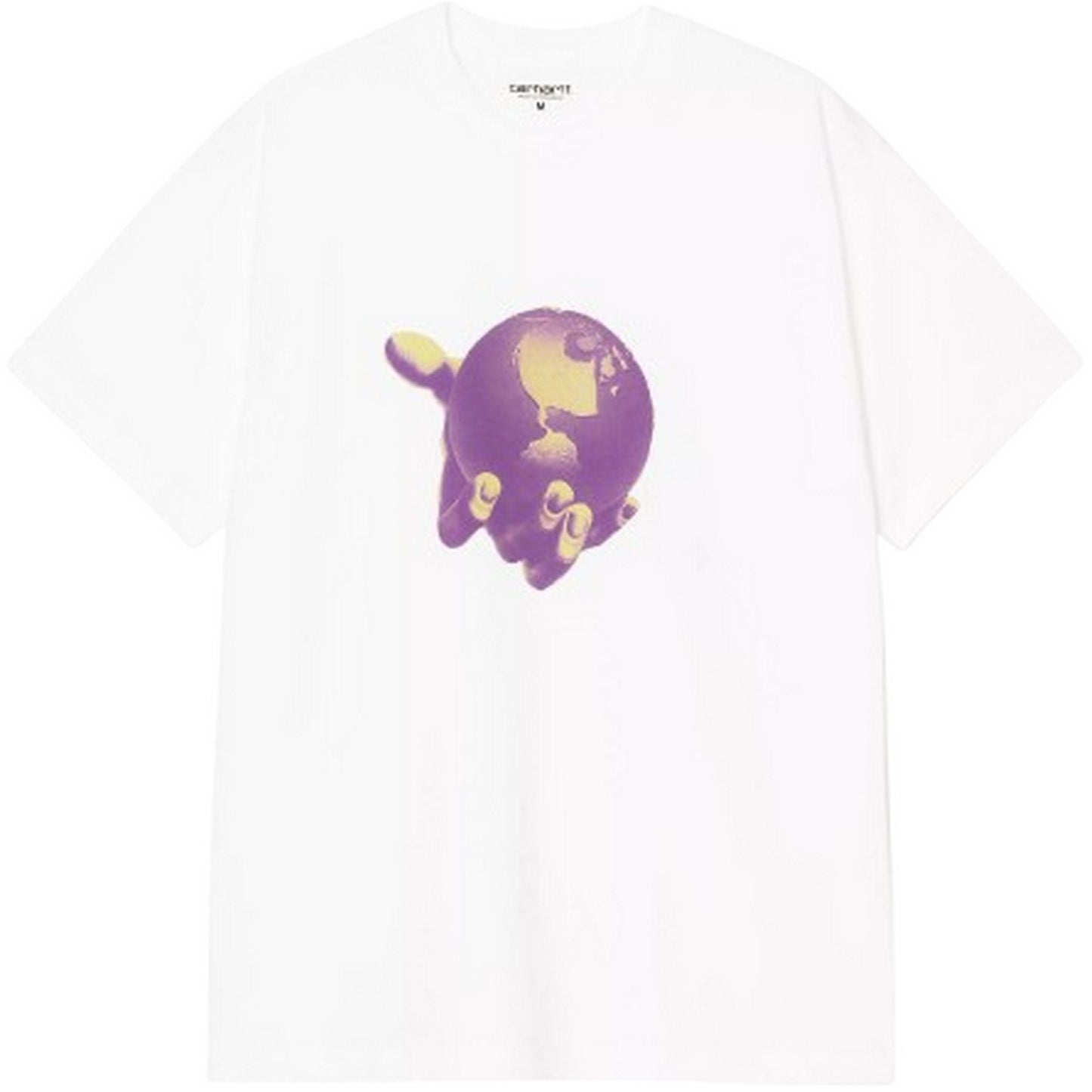 T-shirt Uomo Carhartt Wip - S/S Saviour T-Shirt - Bianco
