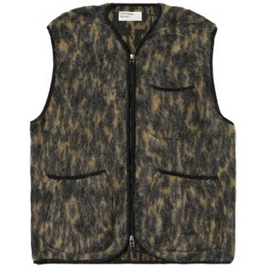 Gilet pour hommes Universal Works - Gilet zippé - Marron