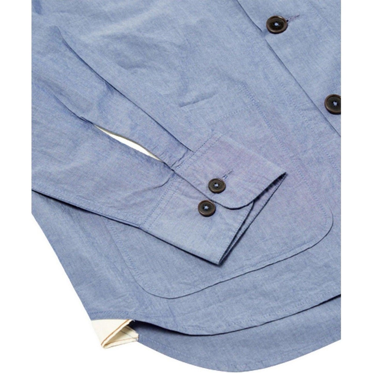 Camisas informales para hombre Universal Works - Travail Shirt - Azul