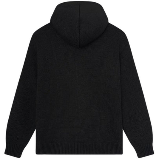 Maglioni Uomo Dolly Noire - DLYNR Knitted hoodie - Nero