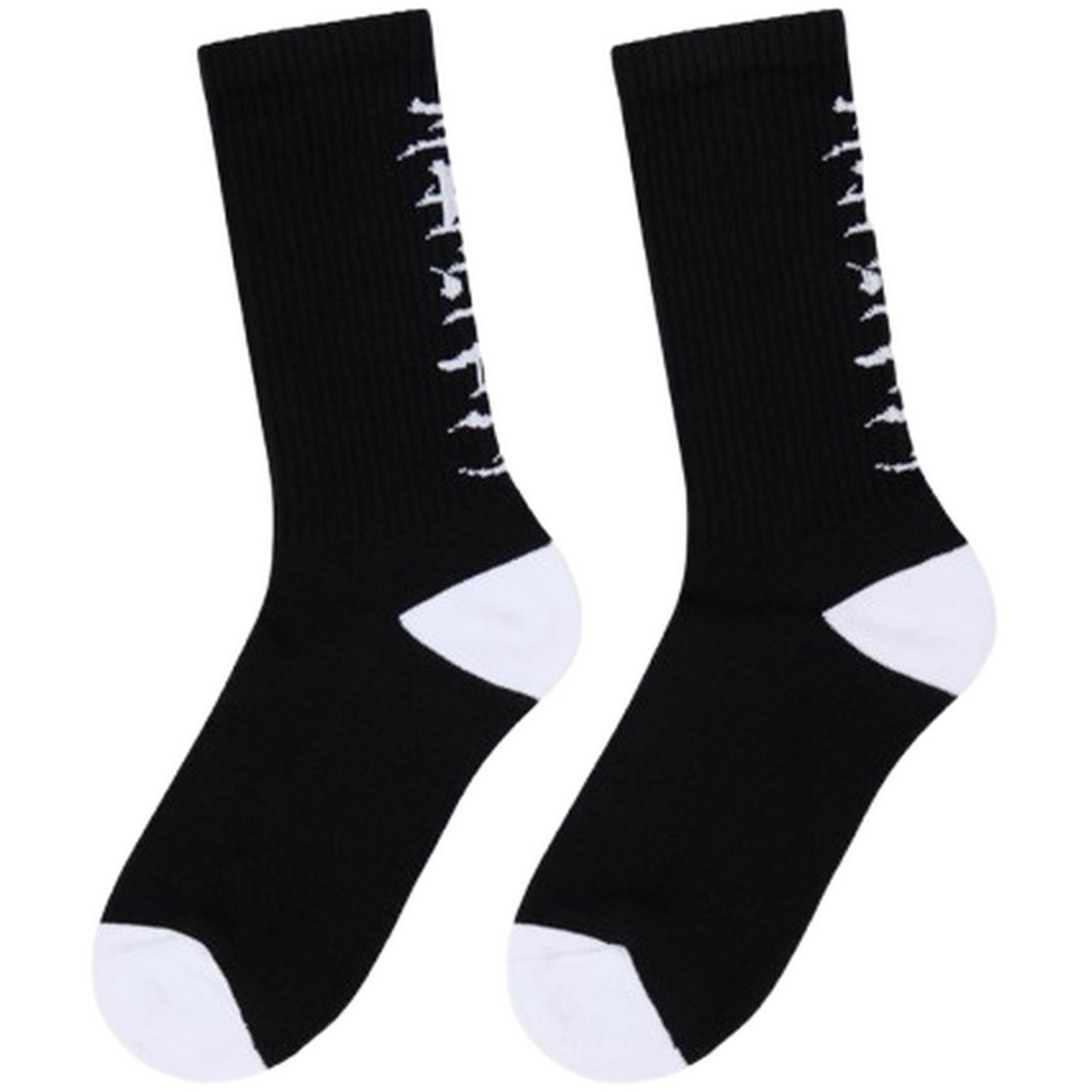 Calze Unisex Edwin - Gothic Socks - Nero