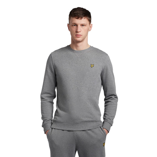 Felpe senza cappuccio Uomo Lyle & Scott - Crew Neck Sweatshirt - Grigio