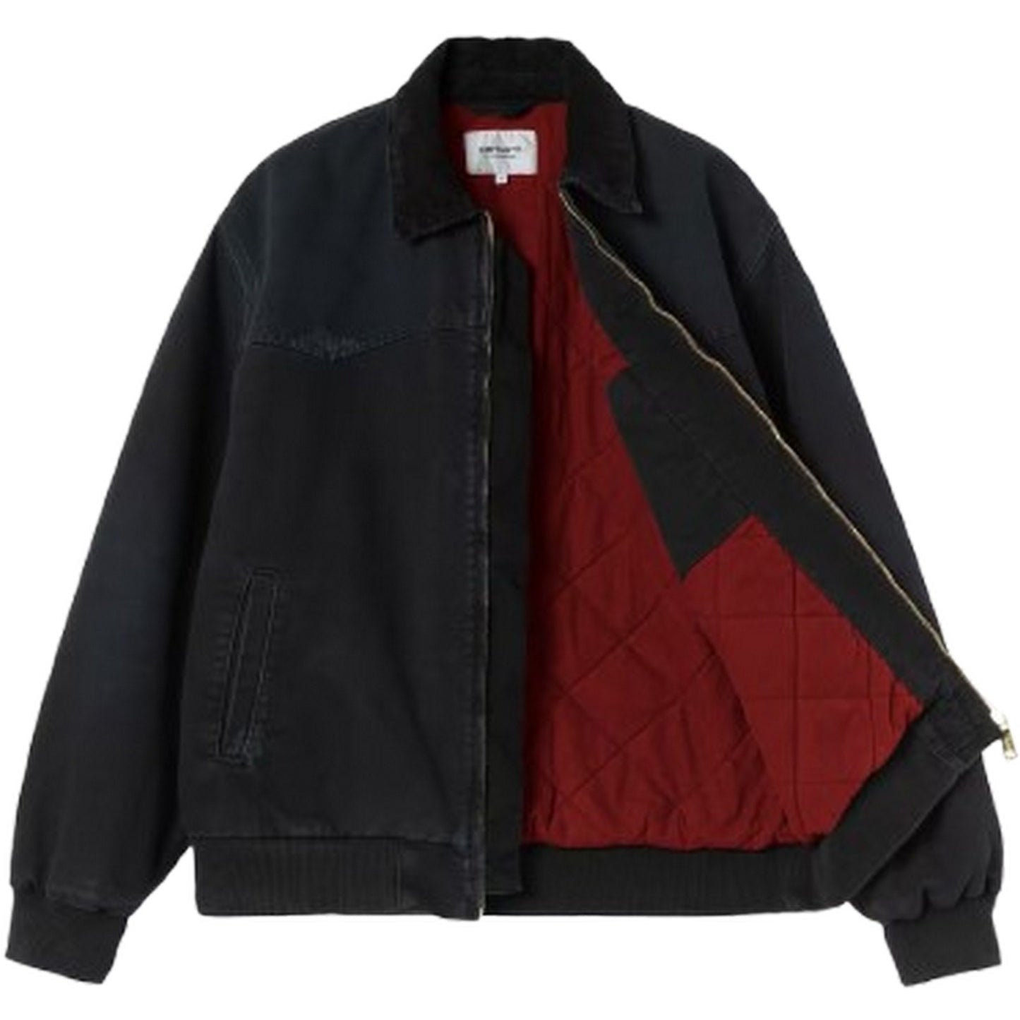 Giacche Uomo Carhartt Wip - OG Santa Fe Jacket - Nero