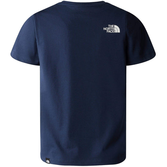 T-shirt Ragazzo The North Face - Teen S/S Simple Dome Tee - Blu