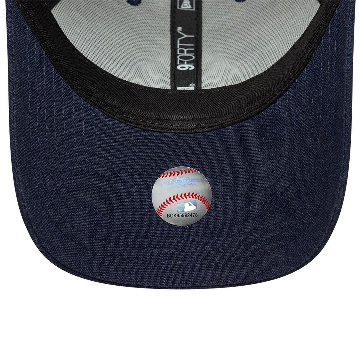 Cappellini da baseball Unisex New Era - Linen 9Forty Mc - Blu