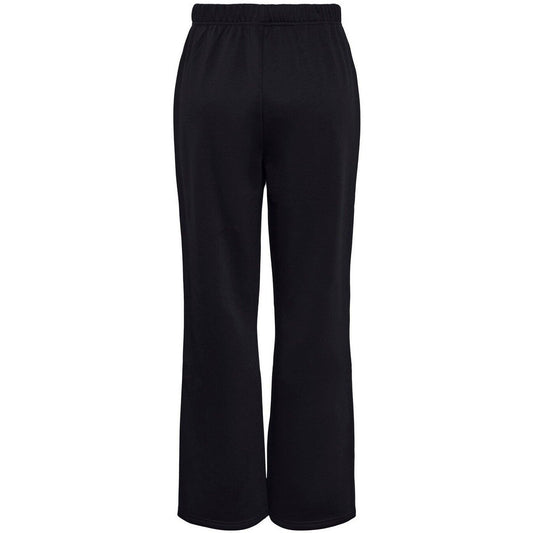 Pantaloni Donna Pieces - Pcchilli Hw Wide Sweat Pants Noos Bc - Nero