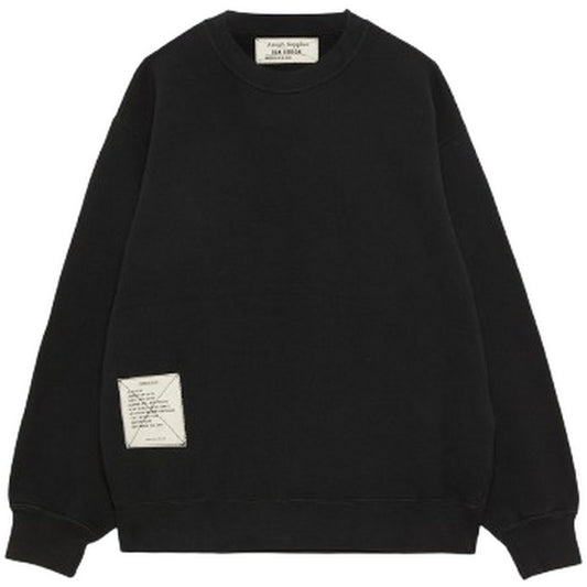 Sudaderas con capucha Amish para hombre - Crew over - Negro