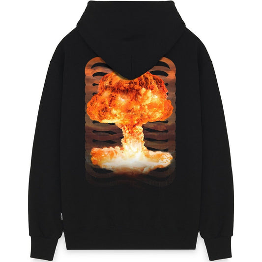 Bluzy męskie Propaganda - Bluza Atomic Ribs - Czarna