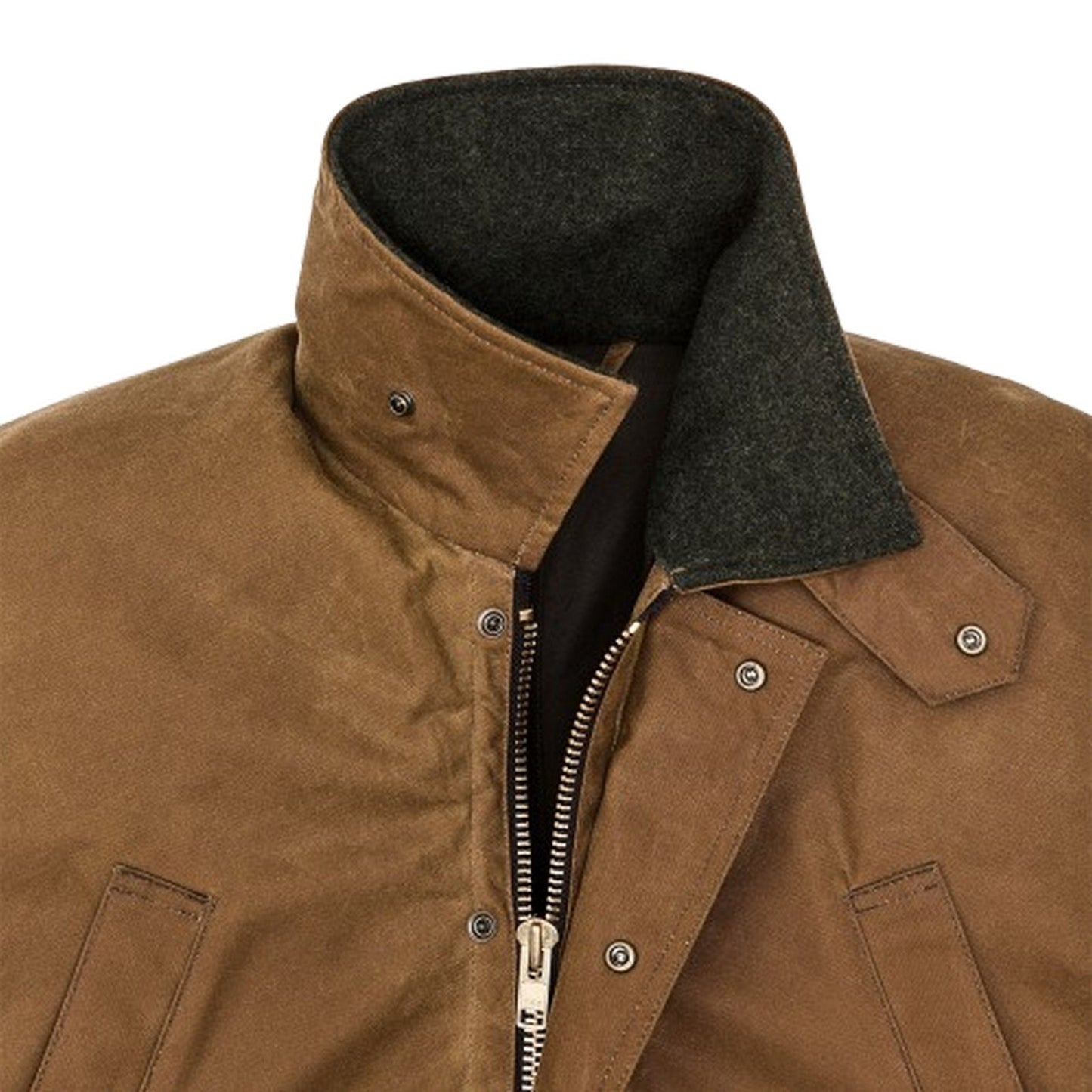 Giacche Uomo Filson - Tin Cloth Field Jacket (Lined) - Marrone