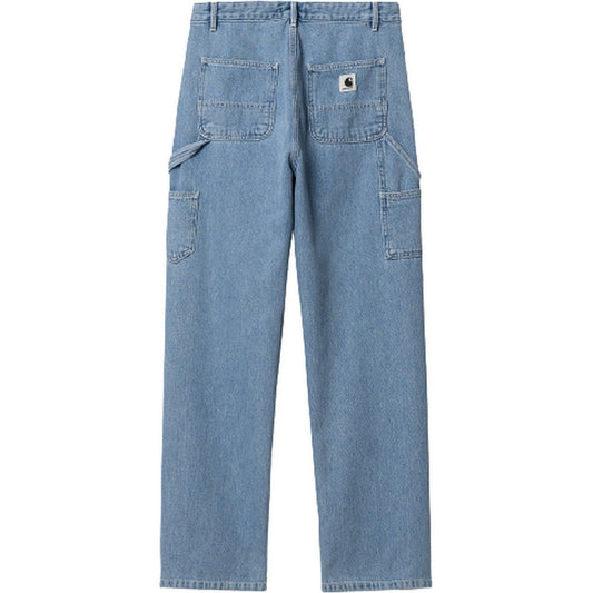 Pantaloni Donna Carhartt Wip - W' Pierce Pant Straight - Blu