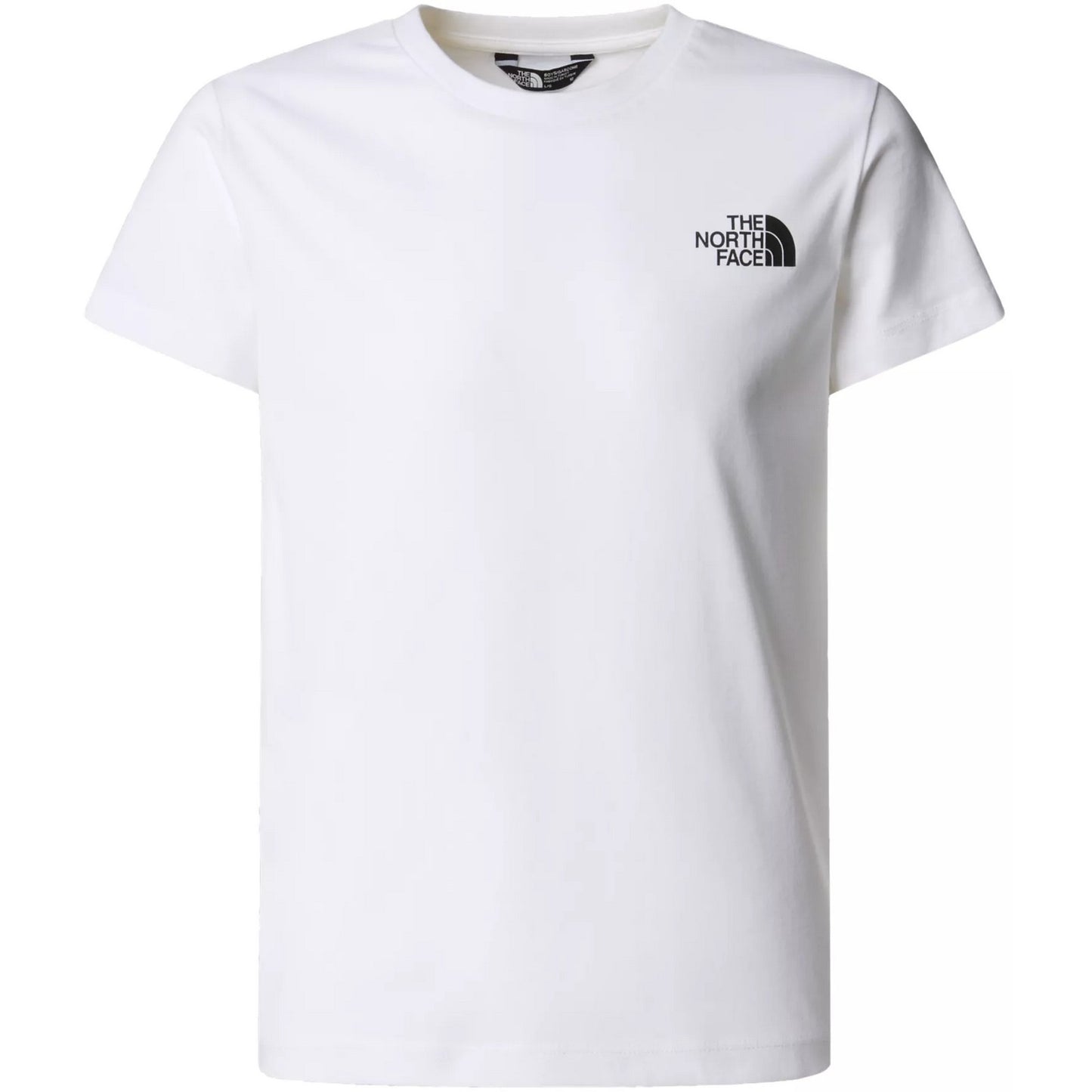 T-shirt Ragazzo The North Face - Boy’s Box Nse S/S Tee - Bianco