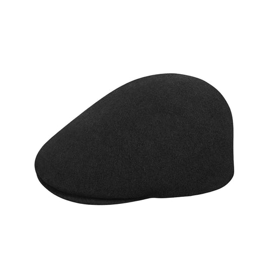 Kangol Unisex Baskenmützen und Hüte – Seamless Wool 507 – Schwarz