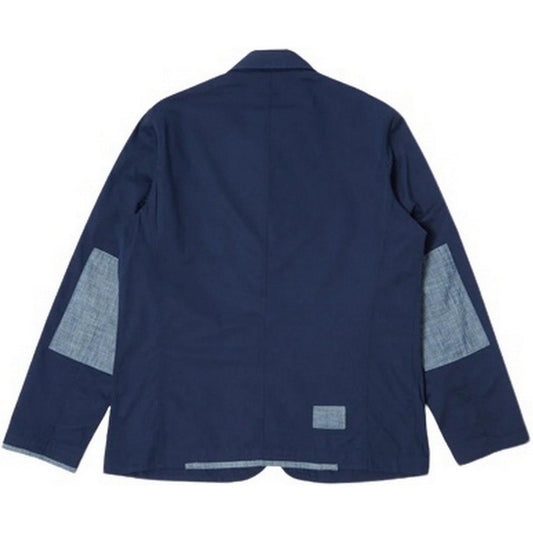 Chaquetas de hombre Universal Works - Chaqueta Bakers con parches - Azul