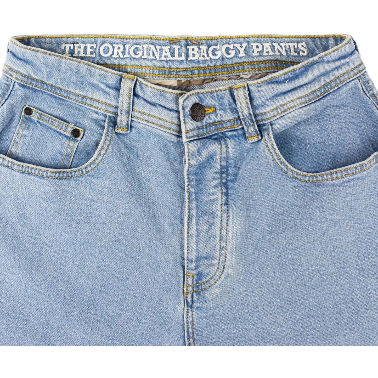 Męskie jeansy HOMEBOY – x-tra UFO Cargo Denim – Niebieski