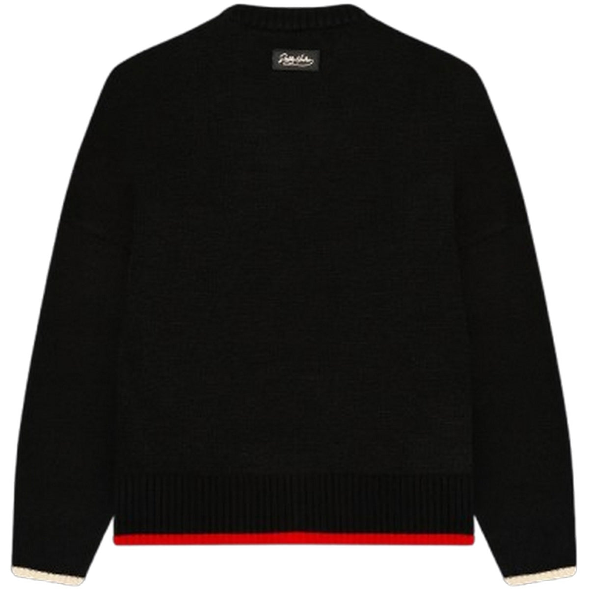 Felpe senza cappuccio Uomo Dolly Noire - Who's Evil? Boxy Sweater - Nero