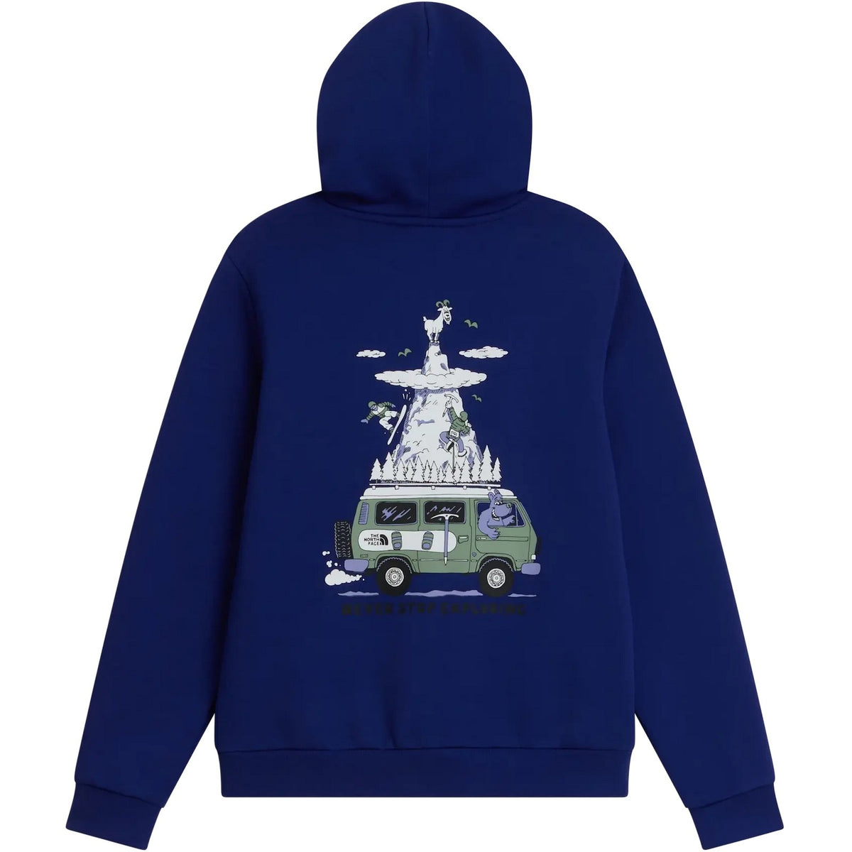 Felpe con cappuccio Ragazzo The North Face - Teen B Outdoor Reg Hd - Blu