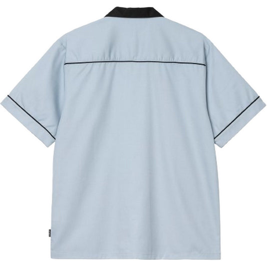 Camicie casual Uomo Carhartt Wip - S/S Bowl Shirt - Blu