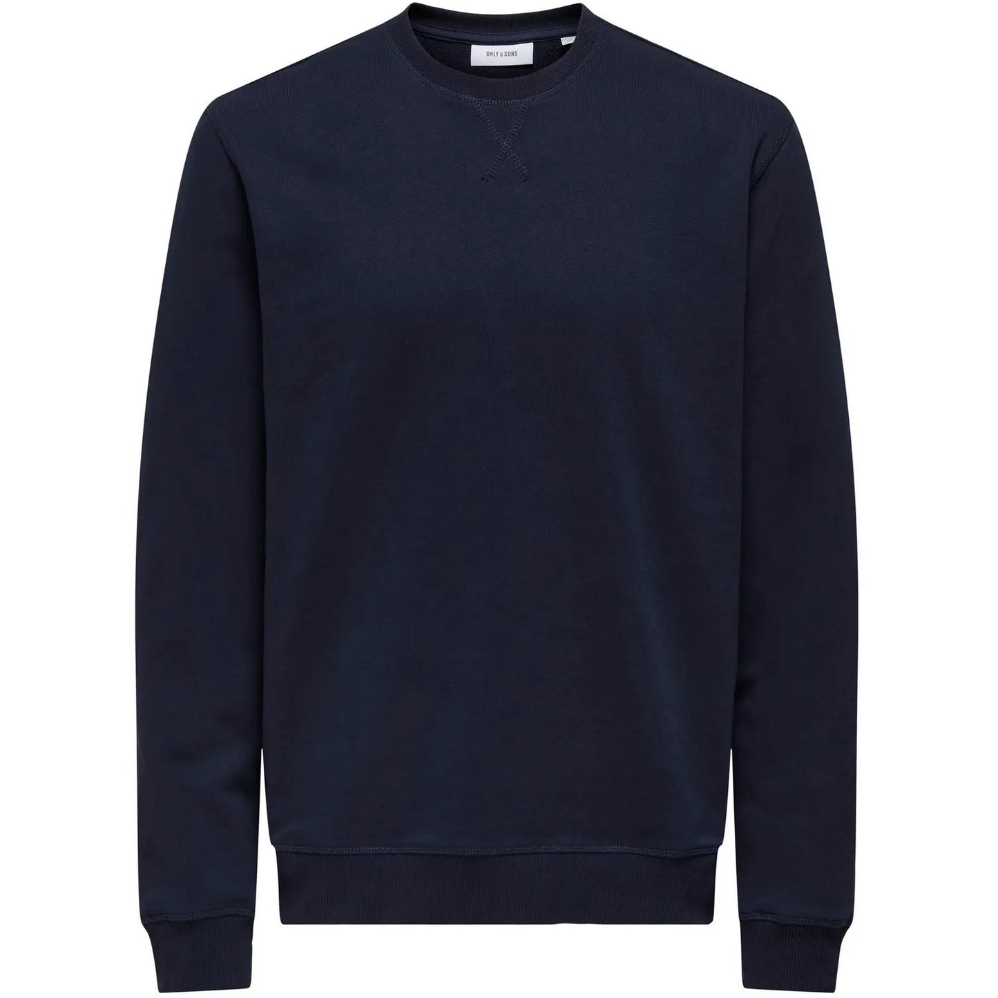 Felpe senza cappuccio Uomo Only & Sons - Onsdavid Reg Crew Sweat - Blu