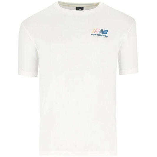 T-shirt Unisex New Balance - Athletics Multi Color Logo T-Shirt - Blu