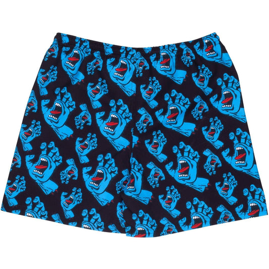 Santa Cruz Short unisexe pour garçon – Short de bain pour jeunes mains – Noir