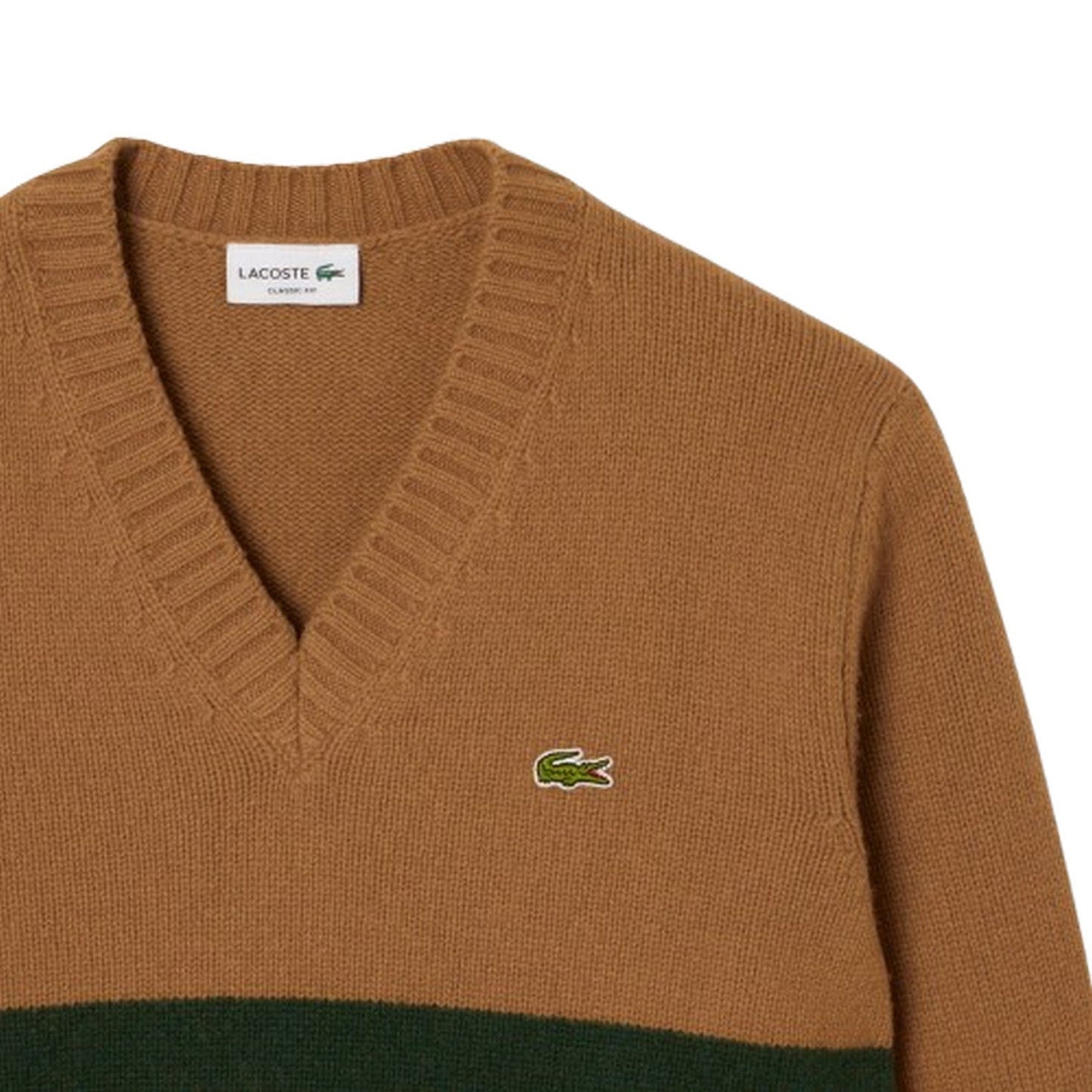 Lacoste Herrenpullover – Pullover – Braun