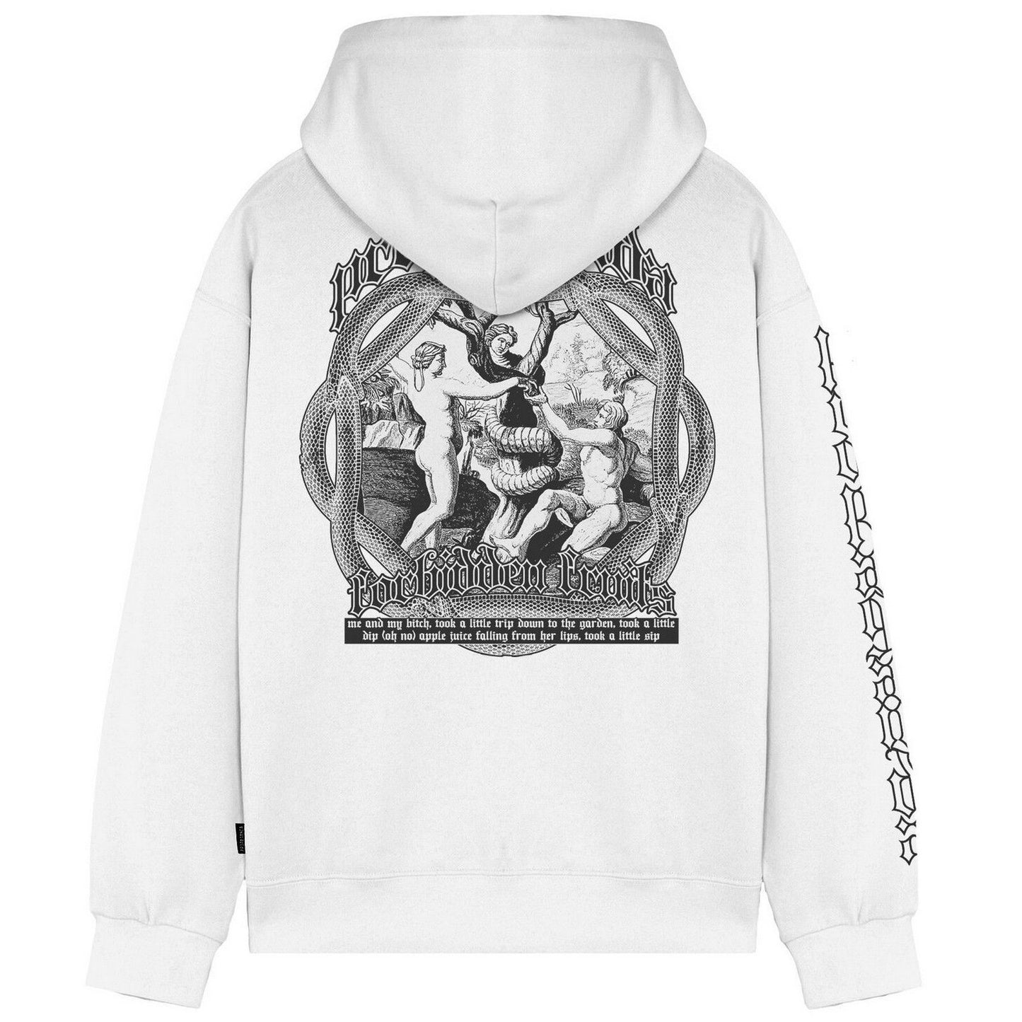 Felpe con cappuccio Uomo Propaganda - Felpa Sin - Bianco