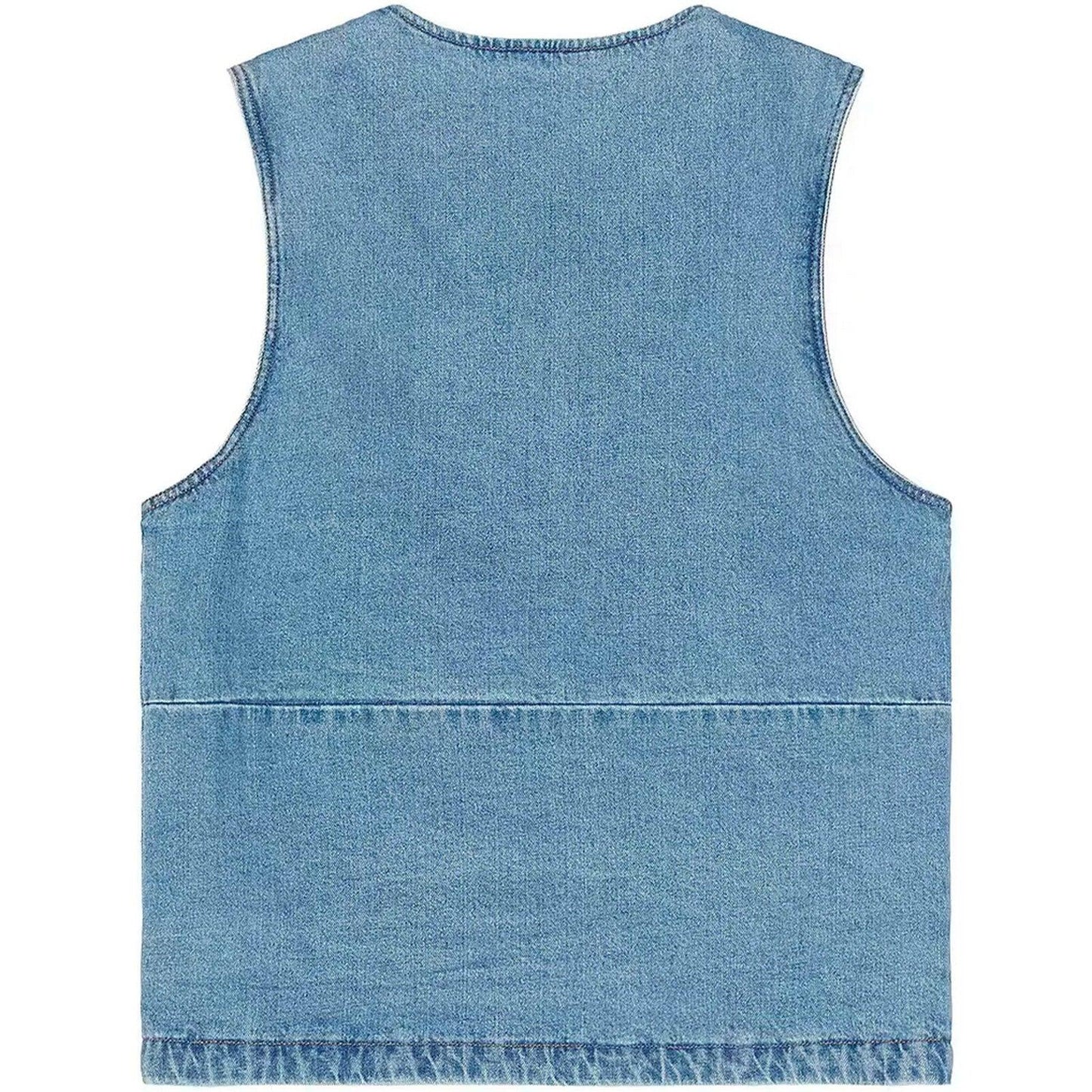 Gilet Uomo Dickies - Denim Smr Vest - Celeste