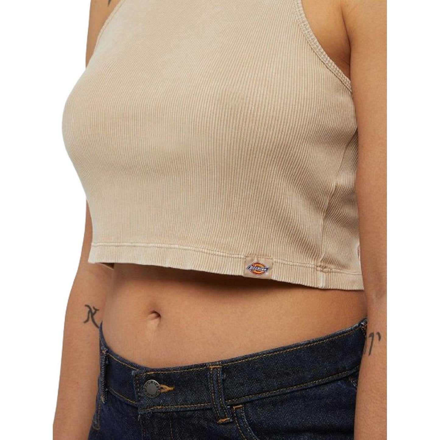 T-shirt Donna Dickies - Newington Vest W - Beige