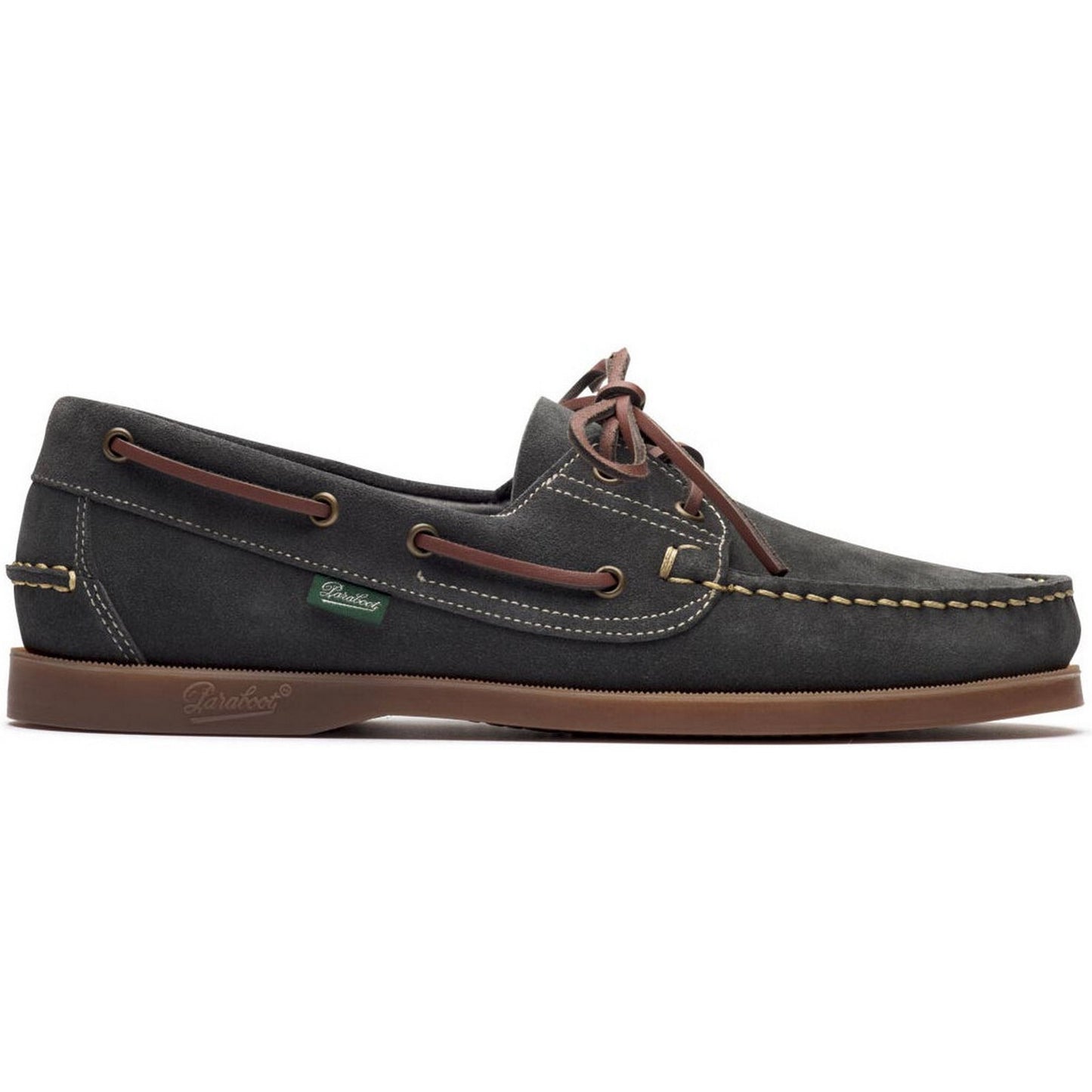 Scarpe da barca Uomo Paraboot - Barth/Marine Miel-Vel Ardoise - Marrone