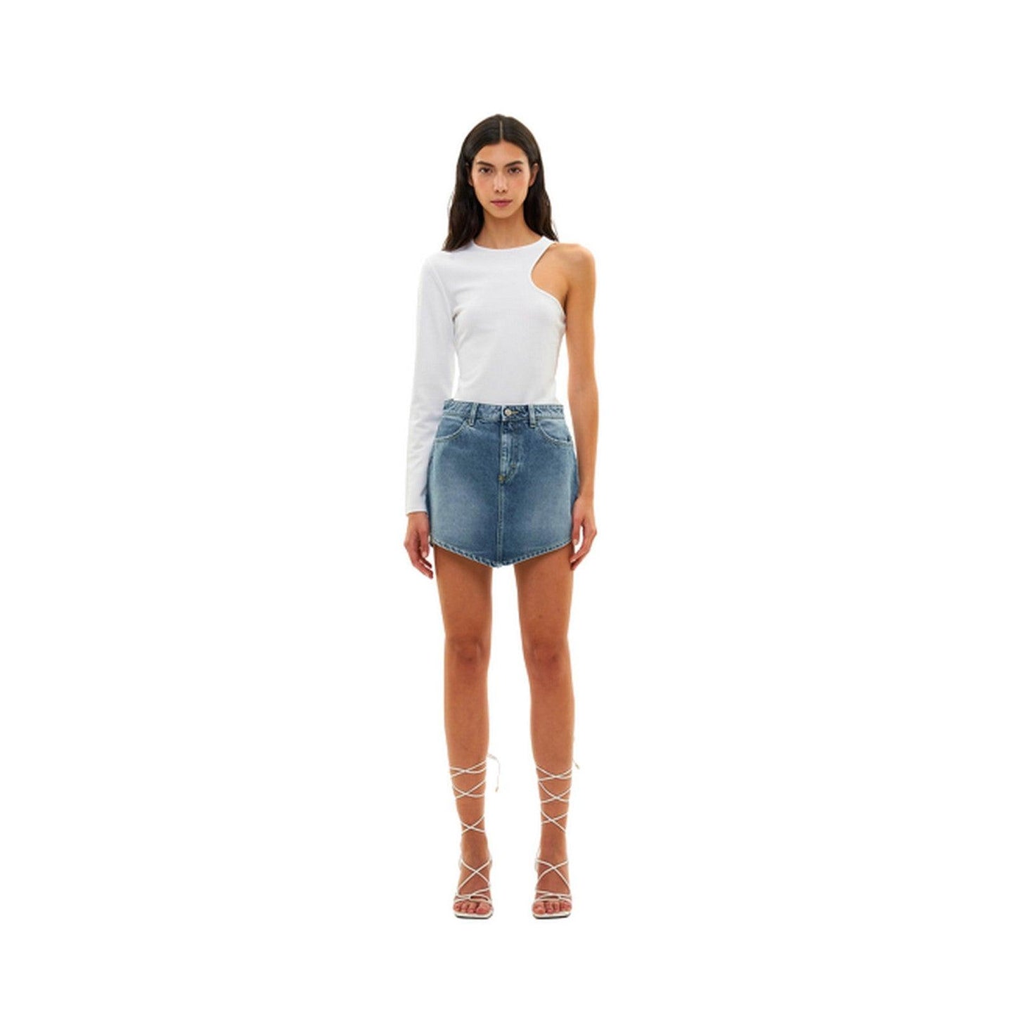 Gonne casual Donna Icon Denim - Karla - Blu