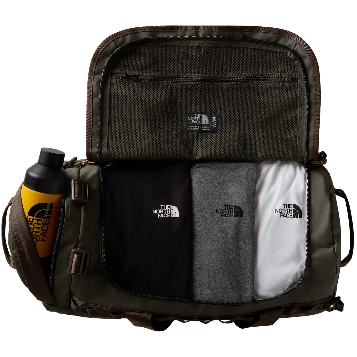 Borse a spalla Unisex The North Face - Base Camp Duffel M - Verde