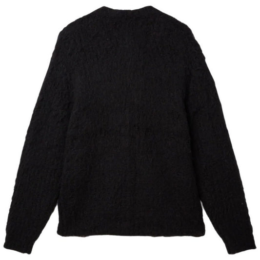 Obey Cárdigan para hombre - Cárdigan patrón - Negro
