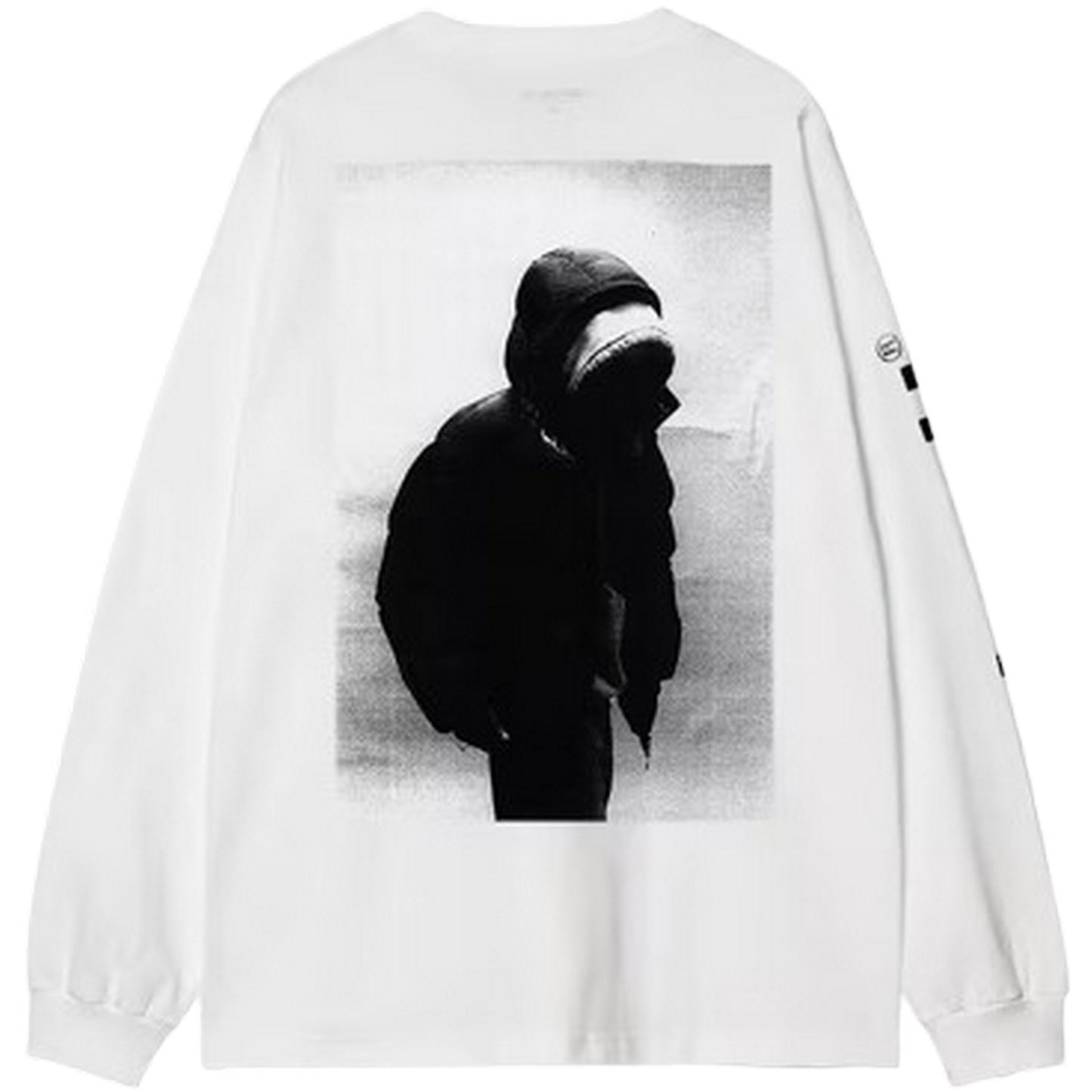Maglie a manica lunga Uomo Carhartt Wip - L/S Archive Script T-Shirt - Bianco