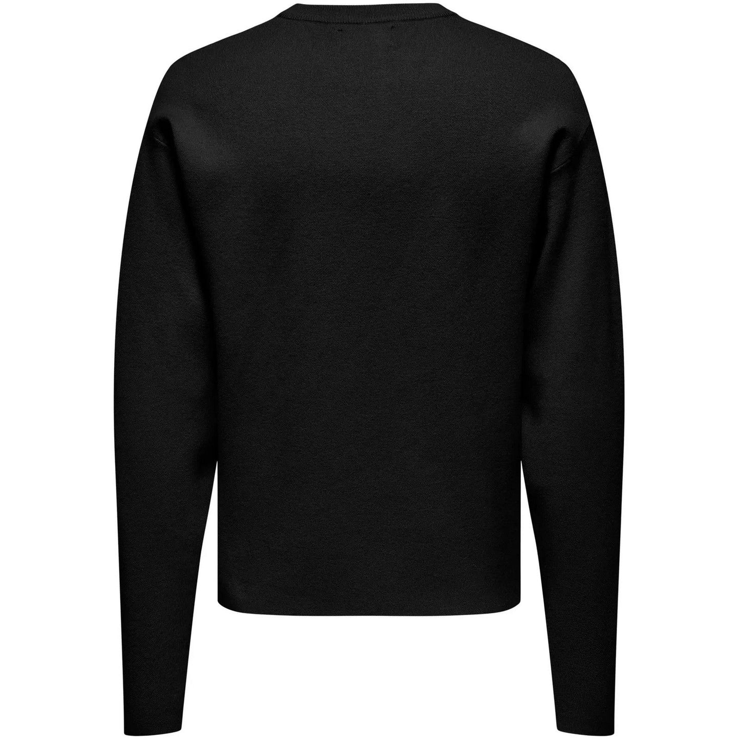 Only & Sons Herren-Langarmhemden – Onscooper Rlx Ls 12 Crew Knit – Schwarz