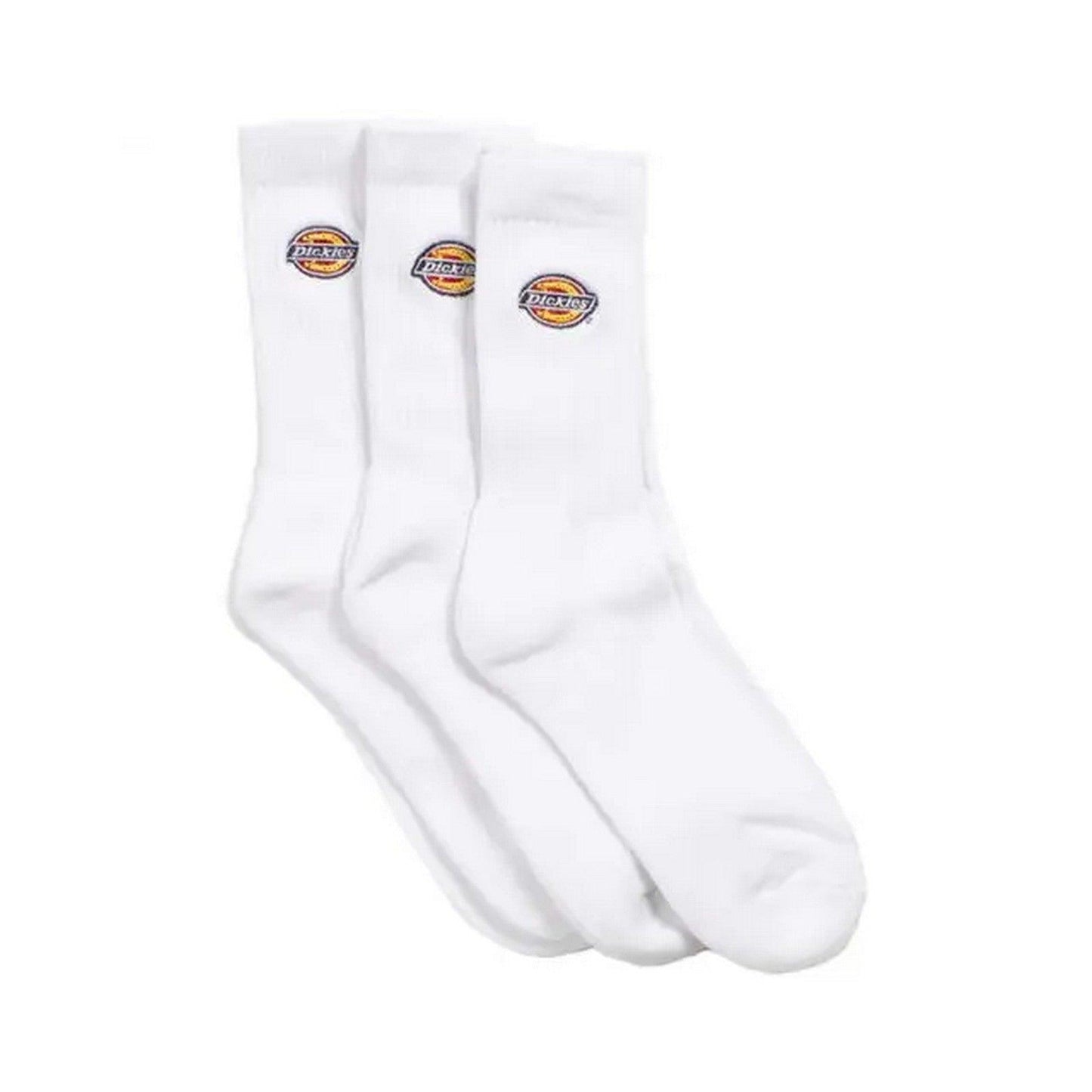 Calcetines deportivos para hombre Dickies - Calcetín bordado Valley Grove - Blanco