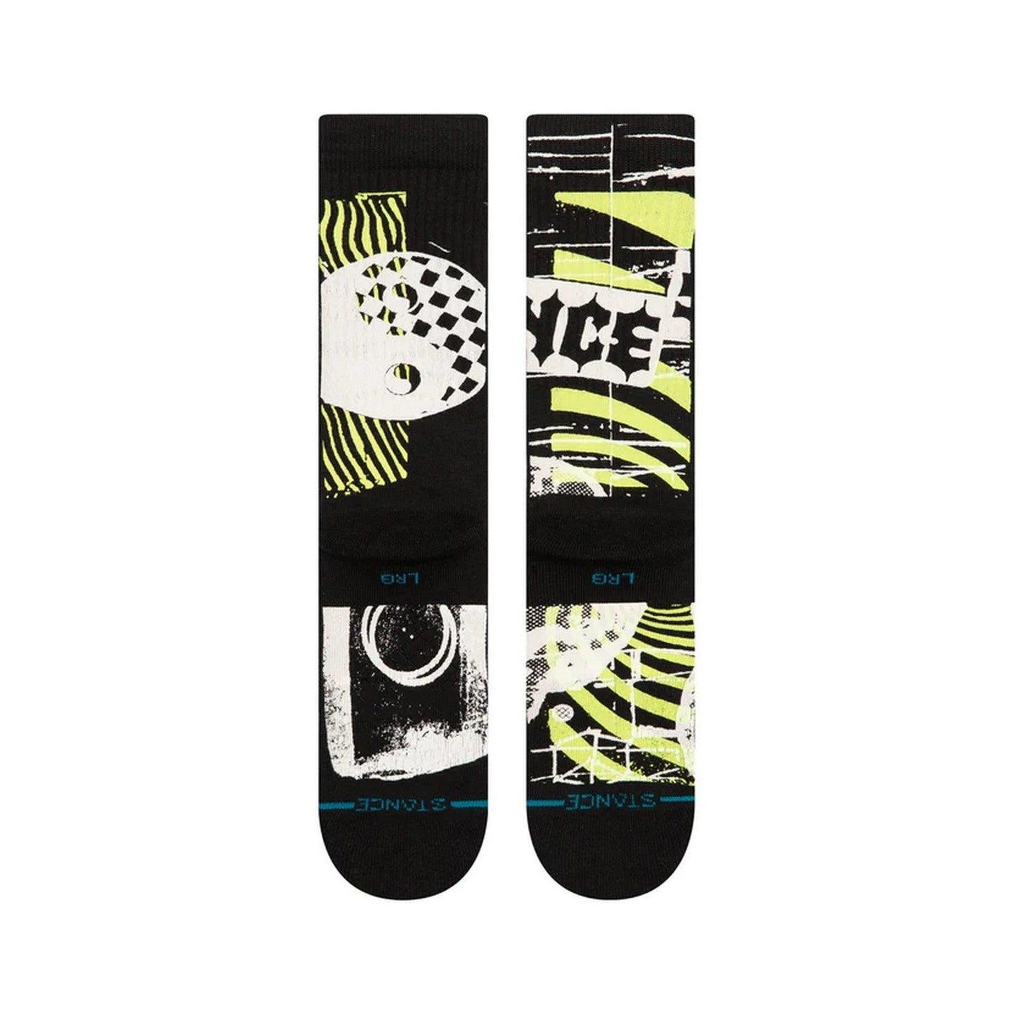 Calze Unisex Stance - Disorted - Nero