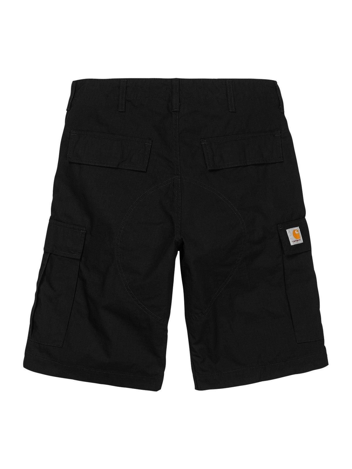 Carhartt Wip Herren-Bermudashorts – Regular Cargo Short – Schwarz