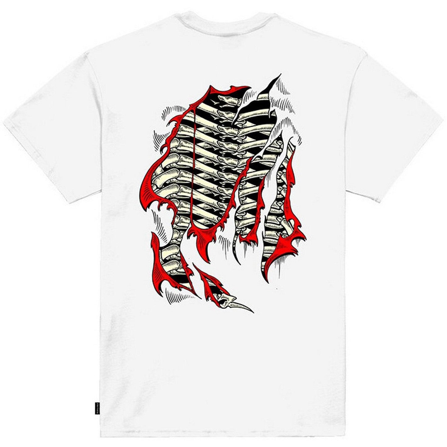 T-shirt Uomo Propaganda - T-Shirt Ribs Scrub - Bianco