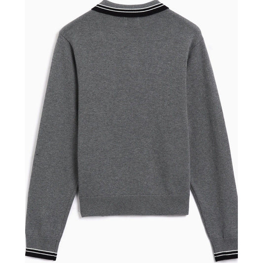 Maglie a manica lunga Uomo Obey - Goalie Polo Sweater - Grigio