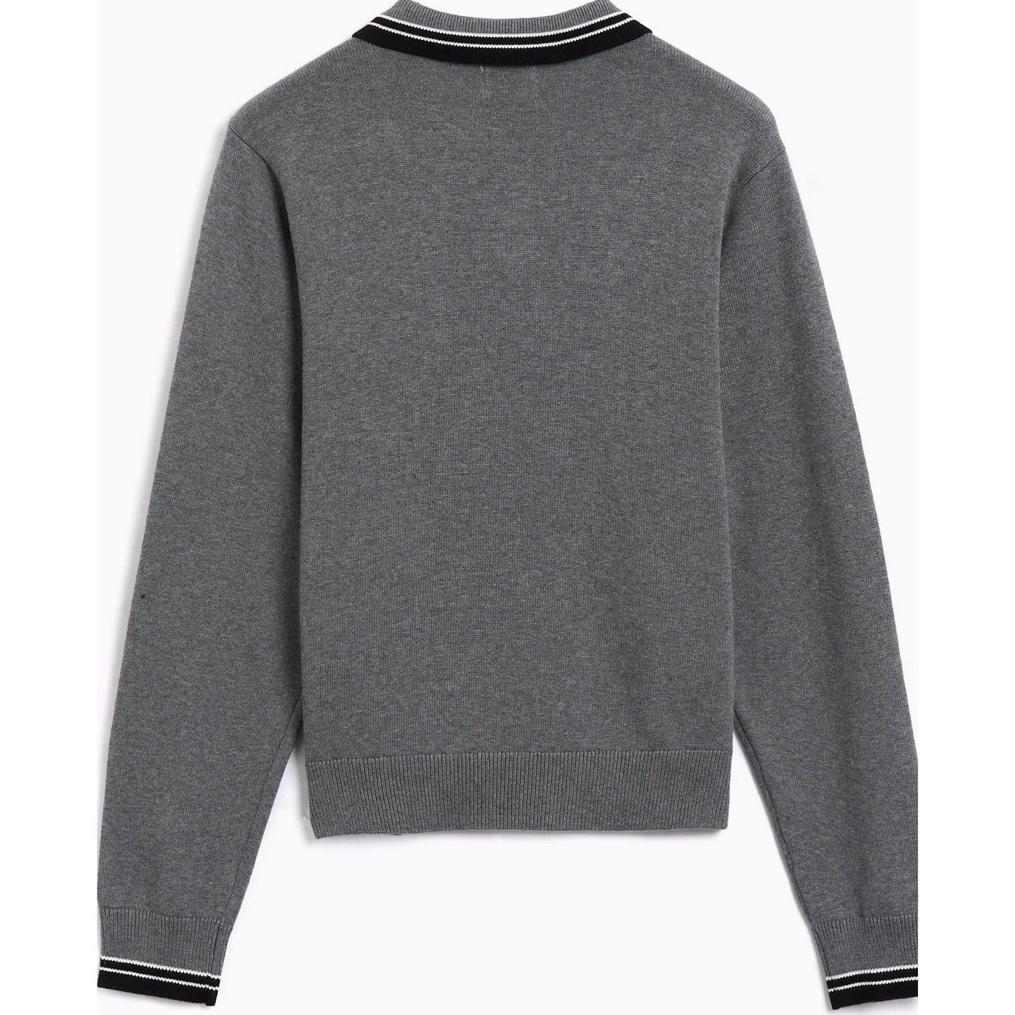 Obey Camisas de manga larga para hombre - Polo de portero - Gris