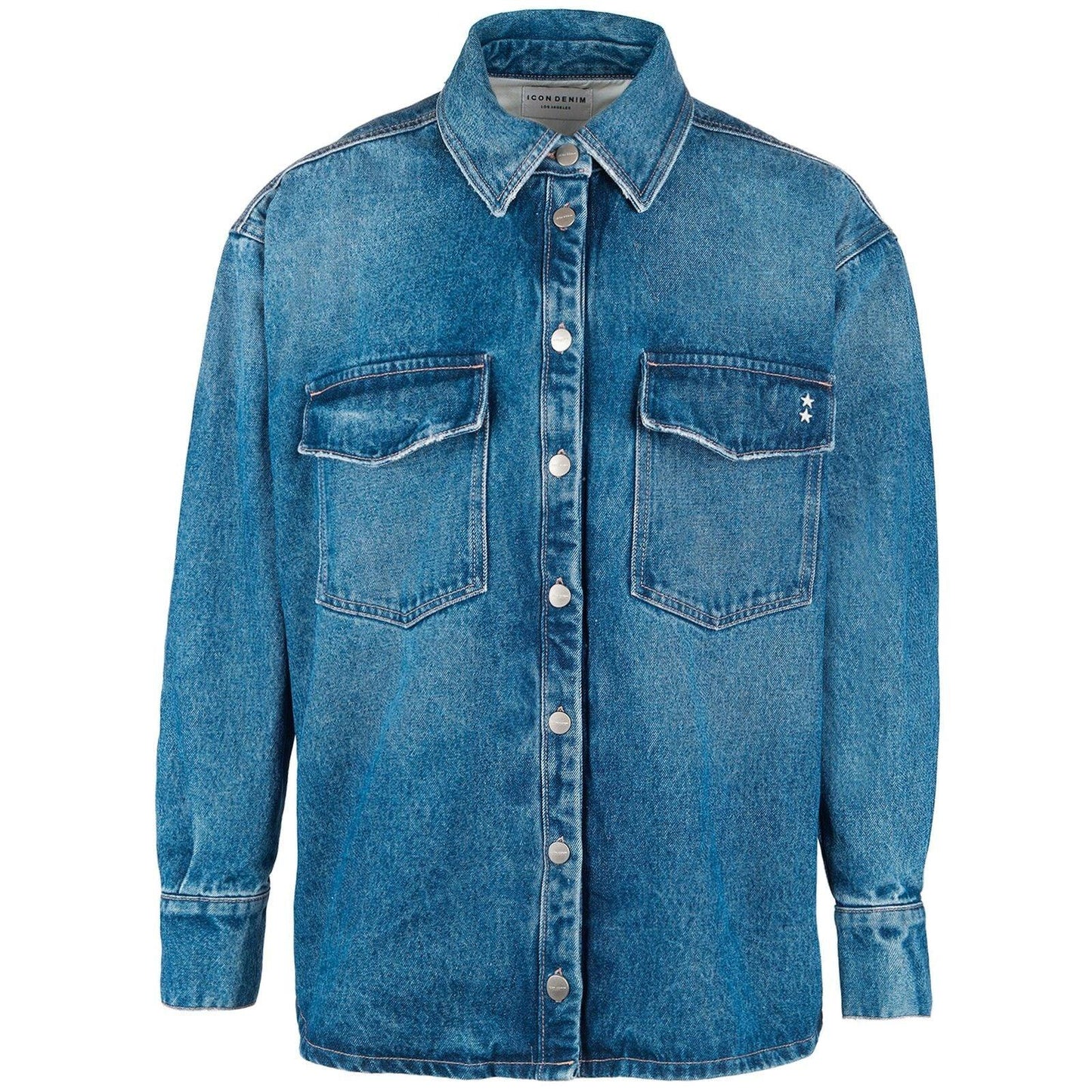 Women's Icon Denim Shirts - Noa Eco - Blue