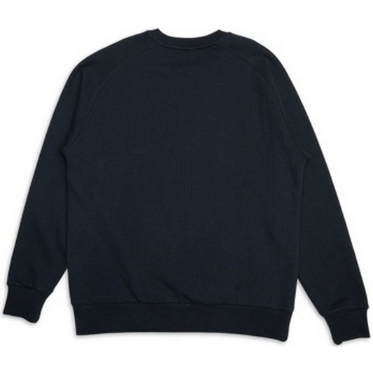 Sudaderas con capucha para hombre Deus Ex Machina - Pill Logo Crew - Negro