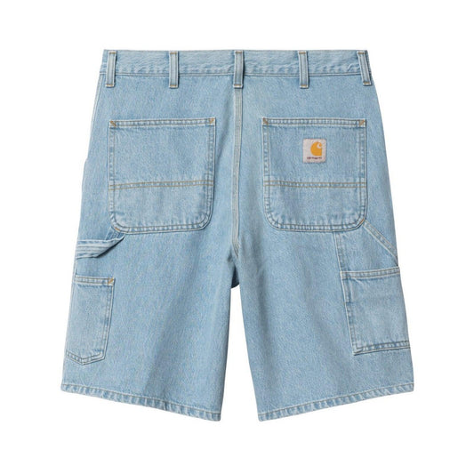Carhartt Wip Bermuda pour hommes - Short à genou unique - Bleu