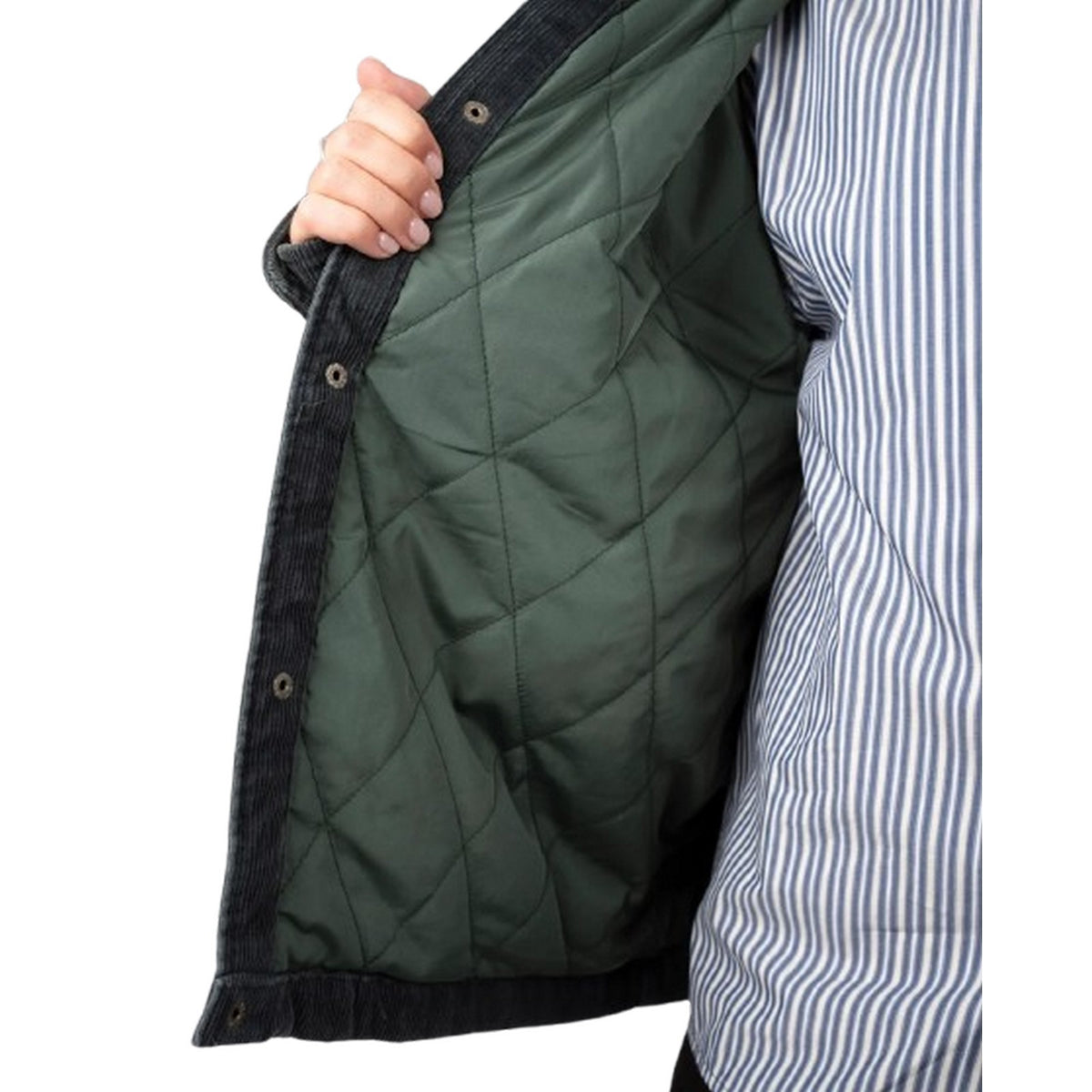Camicie casual Uomo Prohibited - Old Campus Overshirt - Verde