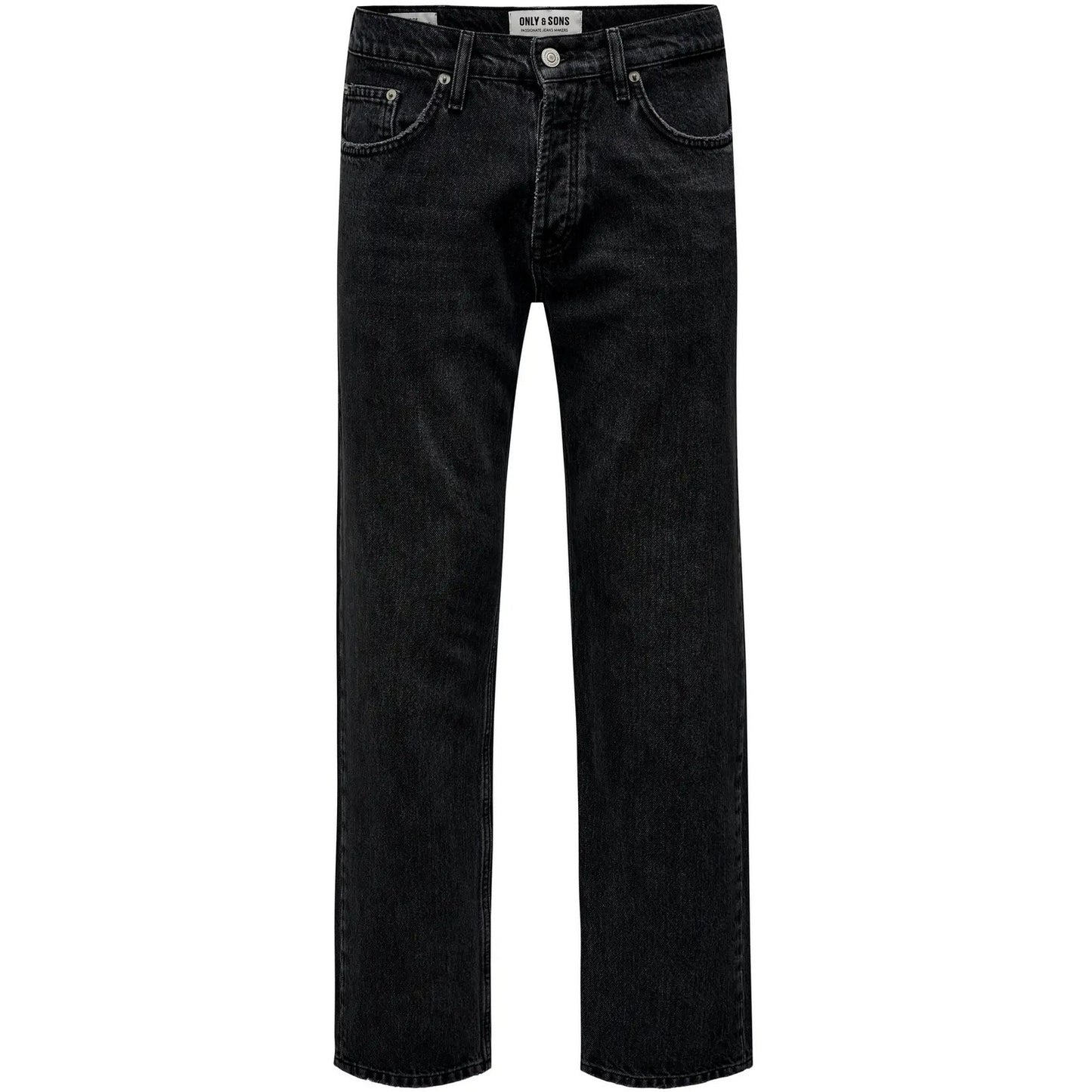 Jeans Uomo Only & Sons - Onsedge Straight Black 6985 Tai Dnm Noos - Nero