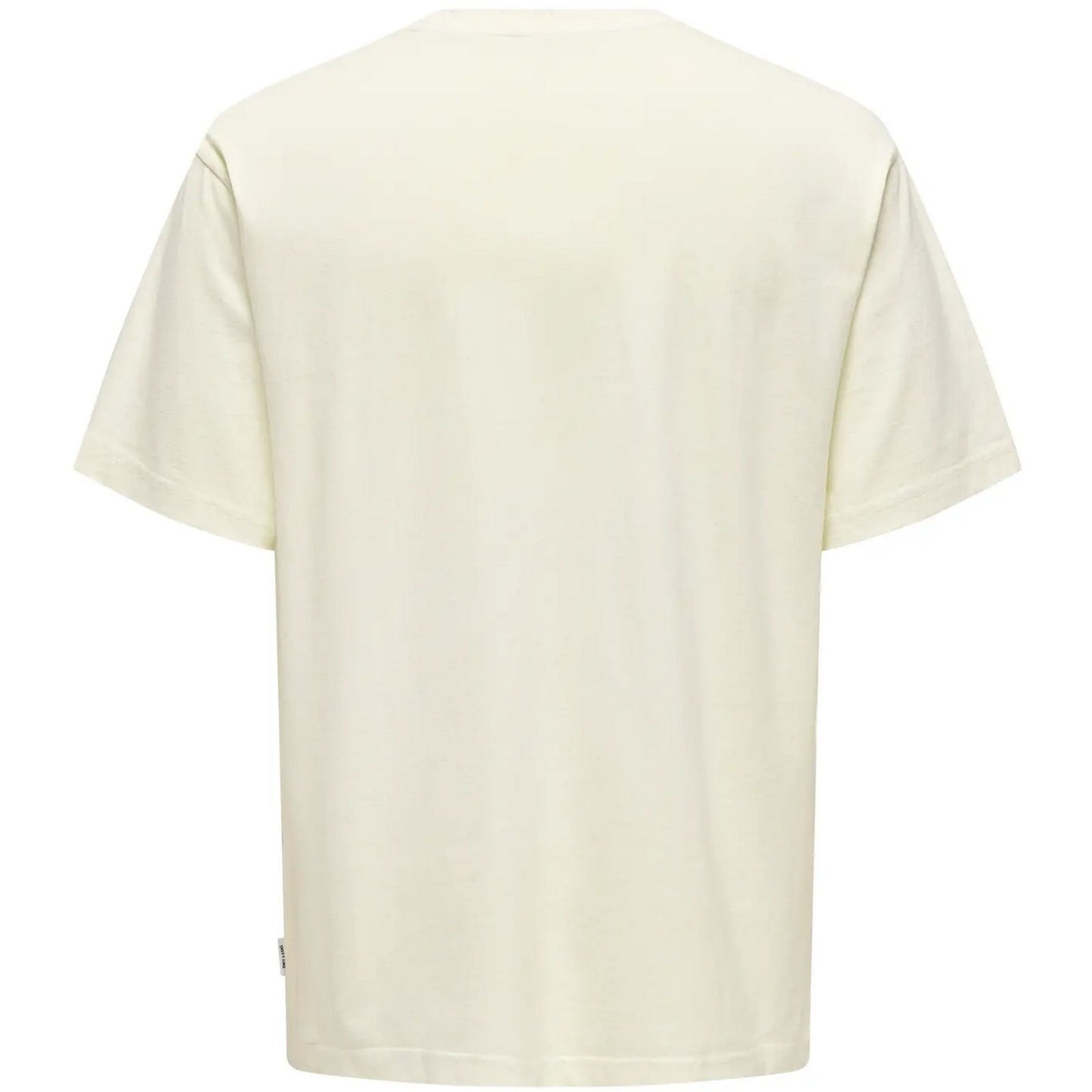 T-shirt Uomo Only & Sons - Onsdistress Rlx Ss Tee Noos - Bianco