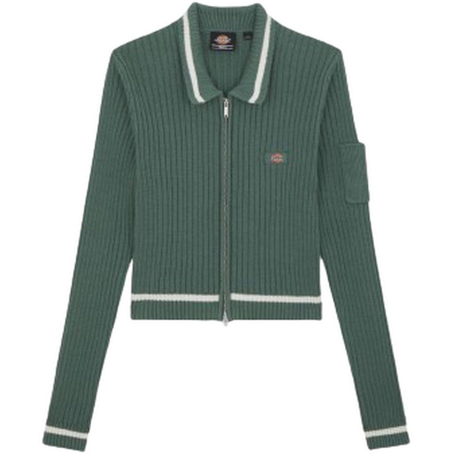 Cardigan Donna Dickies - Elkhart Zip Cardigan W - Verde
