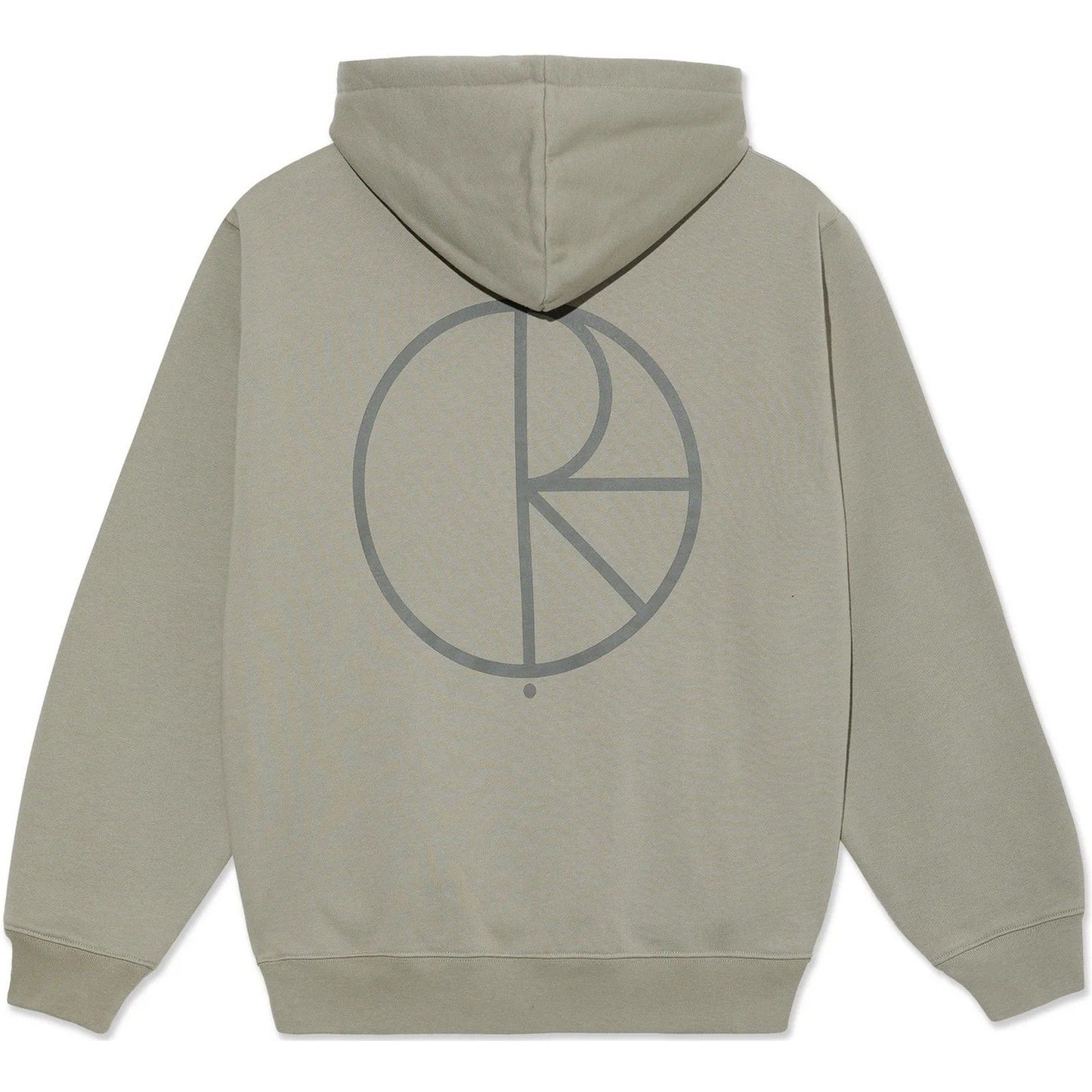 Polar Herren-Kapuzenpullover – Dave Hoodie Stroke Logo – Grau